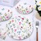 40Pcs Wildflower Paper Plates Floral Party Decoration 7 In & 9 Inch Disposable Dinner Dessert Plates for summer occasions